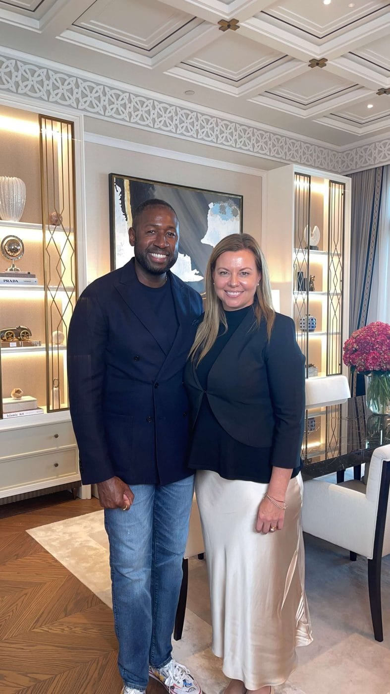 Paul Williams with Jamie Simson