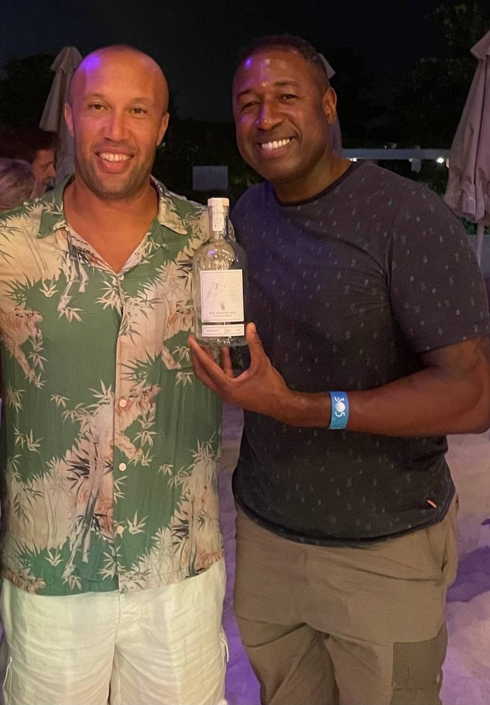 Paul Williams with Mikaël Silvestre