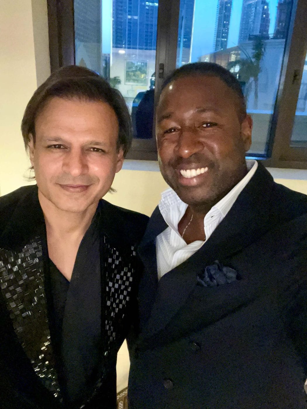 Paul Williams with Vivek Oberoi